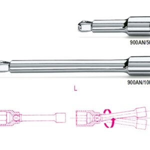 900AN/50 1/4”-os gömbvégű toldó BETA 900AN/50