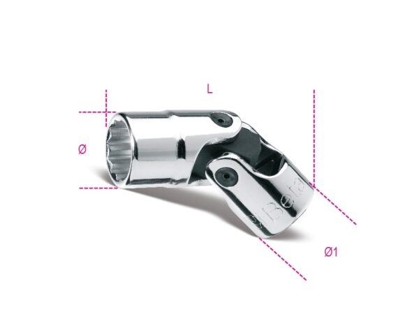 910B/SN 13 Tizenkétszögű csuklós dugókulcs BETA 910B/SN13