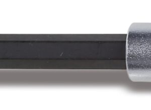 910BP hatlapfejű külső dugókulcs gömbölyű véggel 3/8" belső négyszöggel krómozott - barnított betétek BETA 910BP/6L