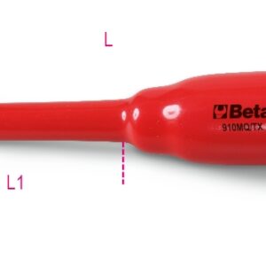BETA 910MQ-TX/20 3/8" DUGÓKULCS TORX® CSAVAROKHOZ, SZIGETELT, T20 BETA 910MQ-TX/20