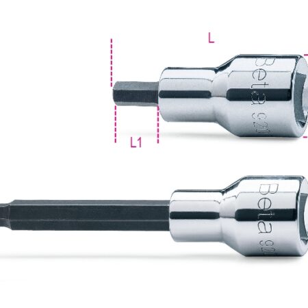 920PE 5L 1/2"-os imbusz-dugókulcs, krómozott, barnított hegy BETA 920PE/5L