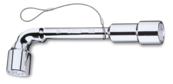 932HS Tizenkétszögű pipakulcs, fényes krómozott H-SAFE BETA 932HS/7X7