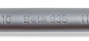 935 Könnyített hatlapú csőkulcs, krómozott 10x11 BETA 935/10X11
