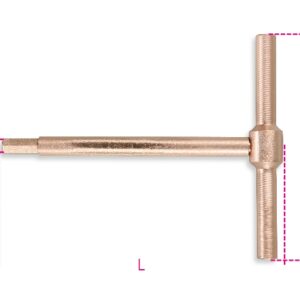 BETA 951BA/5 T-SZÁRÚ IMBUSZKULCS, SZIKRAMENTES 5 MM BETA 951BA/5