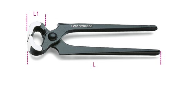 1096 250 Harapófogó, lakkozott BETA 1096/250