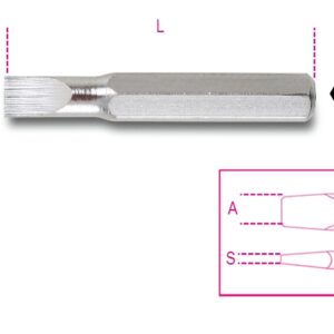 1256LP 1,5 Csavarhúzóbetét 4 mm hasítottfejű csavarokhoz BETA 1256LP/1,5