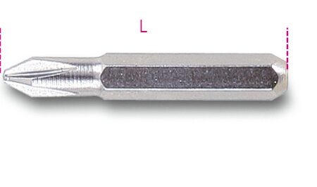 1256PH 00 Csavarhúzóbetét 4 mm Phillips®-csavarokhoz BETA 1256PH/00