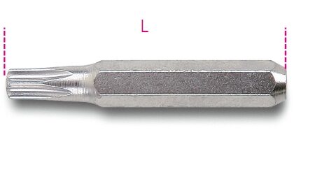 1256TX 4 Csavarhúzóbetét 4 mm Torx®-csavarokhoz BETA 1256TX/4