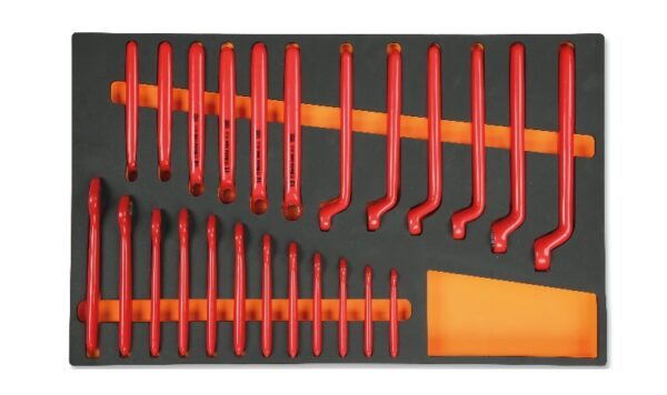 M49 Habszivacs tálca elektrotechnikai karbantartáshoz, szigetelt szerszámokkal, 1 000V BETA M49