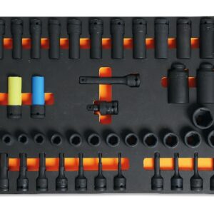 M128 Habszivacs tálca 1/2”-os dugókulccsal és tartozékokkal BETA M128