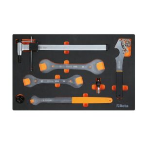 M401 Habszivacs tálca kerékpárszerelő szerszámokkal BETA M401