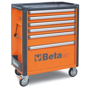 BETA C37/6-R 6 fiókos szerszámkocsi BETA C37/6-R"+KESZTYŰ"