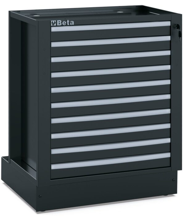 RSC50 2.0 M10 10 fiókos rögzített modul az RSC50 2.0 műhelyberendezés összeállításhoz BETA RSC50 2.0 M10