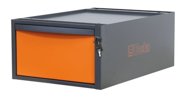 C58CS/A 1C 1 fiókos, 257 mm magas szerszámtároló a C58BC moduláris munkapadokhoz BETA C58CS/A 1C