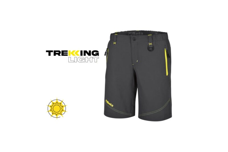 7611G Elasztikus szövetből készült KÖNNYŰ „work trekking” bermudanadrág. Praktikus, kényelmes, könnyű viselet. XXXL BETA 7611G