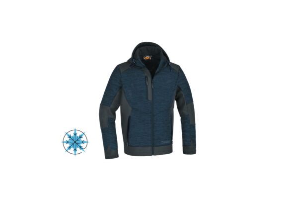 7637B XS polár kapucnis felső softshell betétekkel BETA 7637B XS