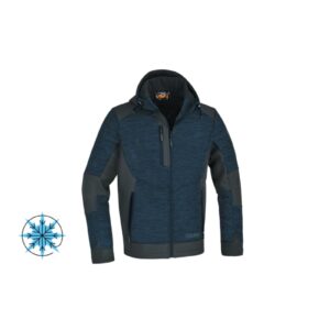 7637B XL polár kapucnis felső softshell betétekkel BETA 7637B XL