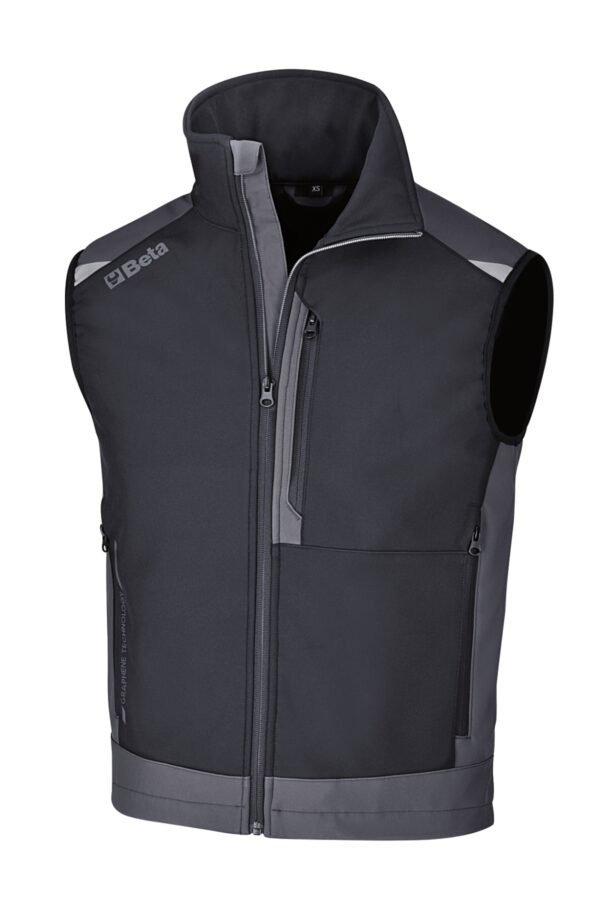 7647GG S Softshell munkamellény, grafénnal BETA 7647GG S