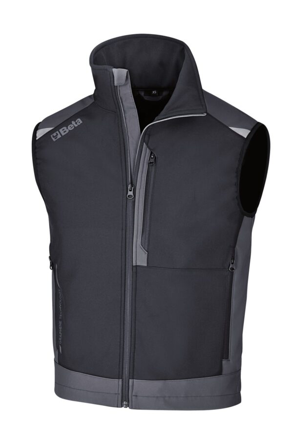 7647GG XXXL Softshell munkamellény, grafénnal BETA 7647GG XXXL