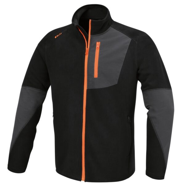 7657N XXL-MIKROPOLÁR PULÓVER, FEKETE BETA 7657N/XXL
