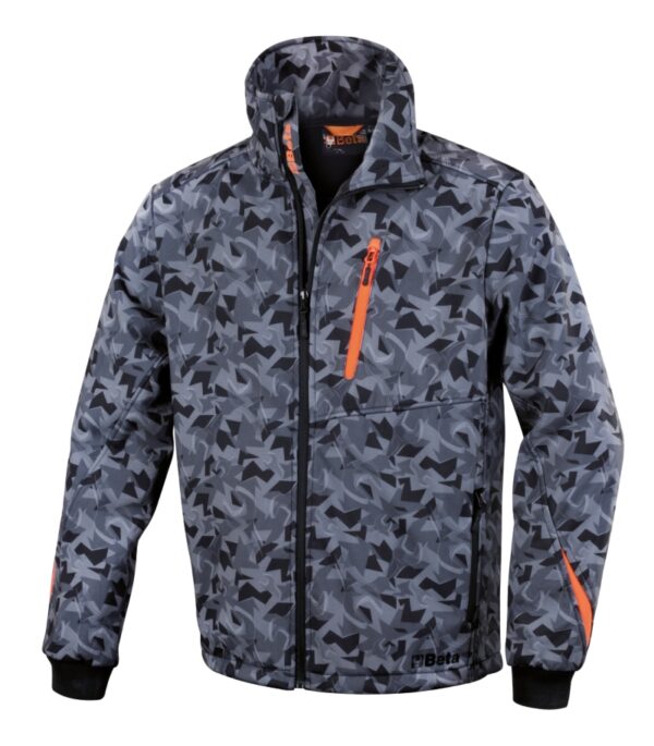 7658CM Softshell dzseki - terepszínű szürke, XL BETA 7658CM XL