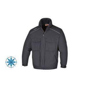 7750N/XL Bomber munkadzseki, sokzsebes,
100% poliészter, 100% poliészter vattázás,
120 g/m2, fekete BETA 7750N/XL
