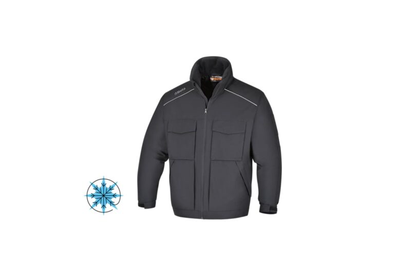 7750N/XXXXL Bomber munkadzseki, sokzsebes,
100% poliészter, 100% poliészter vattázás,
120 g/m2, fekete BETA 7750N/XXXXL