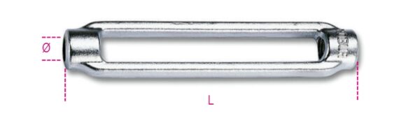 8001Z-K Feszítőanya, galvanizált ROBUR 8001Z-K/M10