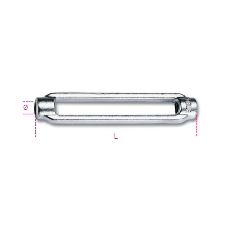 8001Z-K Feszítőanya, galvanizált ROBUR 8001Z-2K/M6