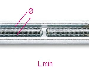 8005Z-K Mindkét oldalon szemes feszítőszerelvény, galvanizált ROBUR 8005Z-K/M10
