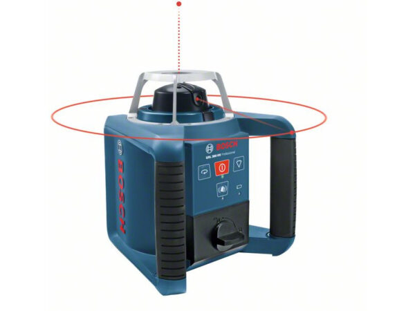 BOSCH GRL 300 HV Forgólézer + LR 1 Lézervevő + RC 1 Távirányító + WM 4 Tartó
