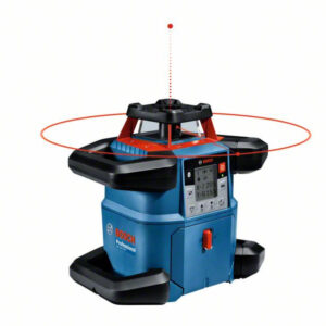 BOSCH GRL 600 CHV Forgólézer (1 x 4,0 Ah ProCore) + RB 60 Tartó + RC 6 Távirányító + WM 6 Fali ta