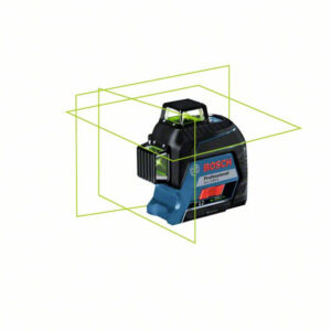 BOSCH GLL 3-80 G zöld Vonallézer kofferben
