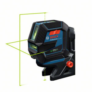 BOSCH GCL 2-50 G zöld Kombilézer + RM 10 Tartó + Fali tartó