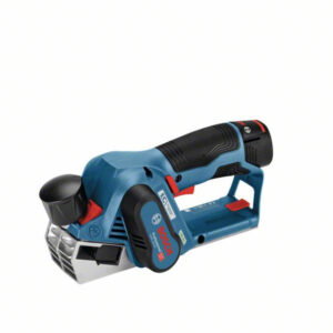 BOSCH Akkus gyalu GHO 12V-20 L-Boxx-ban (2 x 3,0 Ah akku + gyorstöltő)