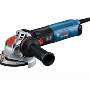 BOSCH GWX 17-125 S Sarokcsiszoló vibrációcsökkentett kiegészítő fogantyúval, védőburkolattal, rög