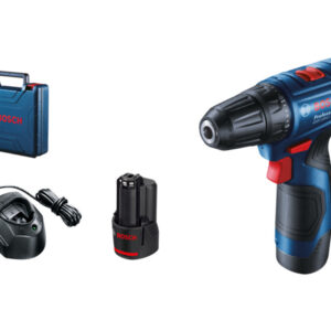 BOSCH Akkus fúrócsavarozó GSR 120-LI (2 x 2,0 Ah akku + töltő) kofferben
