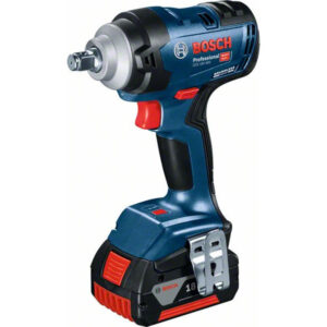 BOSCH Akkus ütvecsavarozó GDS 18V-400 kofferben 1/2" ford. szabályzós (akku és töltő nélkül)
