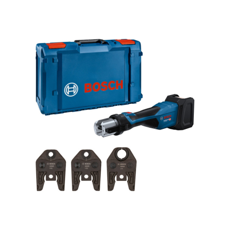 BOSCH Akkus forgófejes présgép 360° GPT 18V-32 U szett (Akku és töltő nélkül)