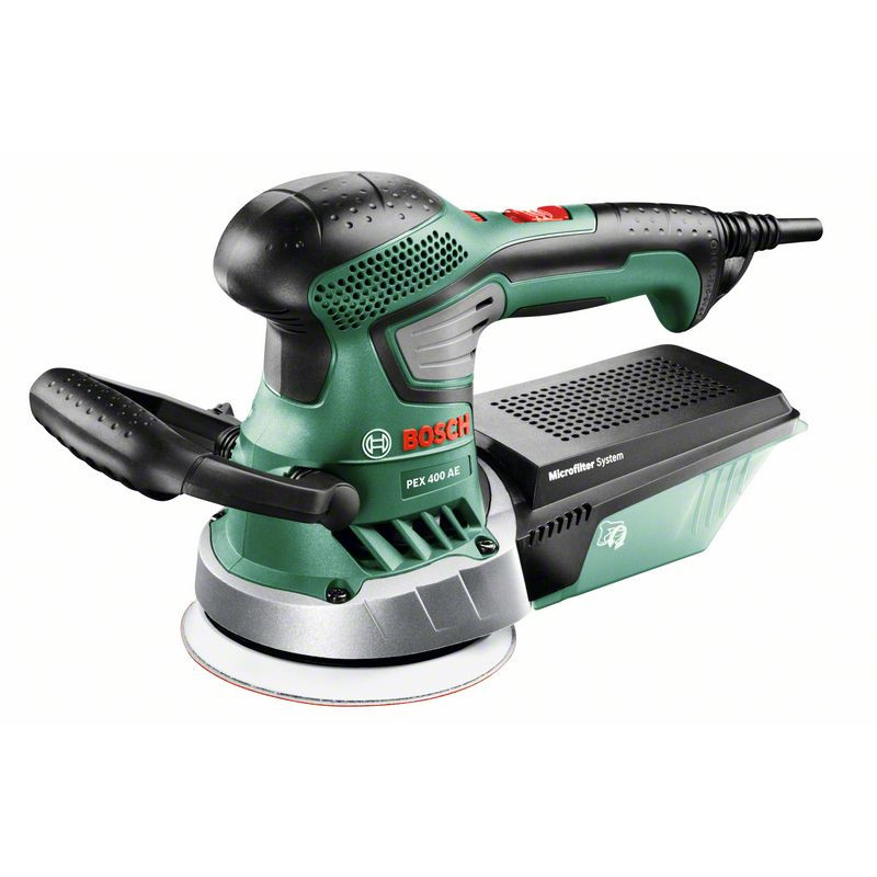 BOSCH PEX 400 AE Excentercsiszoló kofferben