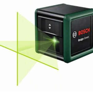 BOSCH Keresztvonalas szintezőlézer (zöld) Quigo Green Polaris