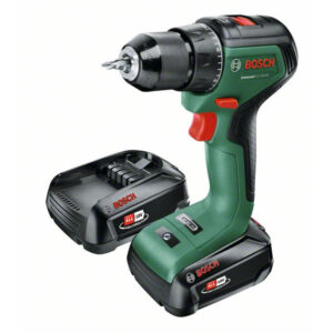 BOSCH Akkus ütvefúró-csavarozó UniversalImpact 18V-EC 60 Nm kofferben (2 x 2,0 Ah akku + töltő)