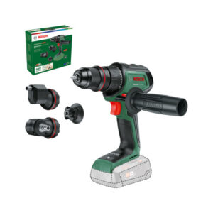 BOSCH Akkus fúrócsavarozó AdvancedDrill 18V-80 Quicksnap + adapterek 78 Nm (akku és töltő nélkül)