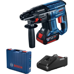 BOSCH Akkus fúrókalapács GBH 180- LI SDS-Plus kofferben (1 x 4,0 Ah akku + gyorstöltő)