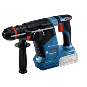 BOSCH Akkus fúrókalapács GBH 187-LI kofferben (2 x 5,0 Ah akku + gyorstöltő) ONE Chuck tokmánnyal