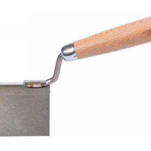 VOREL Kőműves kanál sarok külső inox 80/60/60