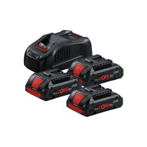 BOSCH Akkumulátor szett ProCORE 18V / 3 x 4,0 Ah akku + GAL1880 CV gyorstöltő
