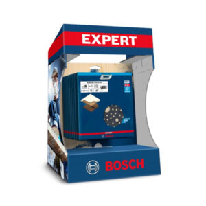 BOSCH EXPERT Tépőzáras csiszolórács klt. 7 részes 150 mm (10 db) pultra helyezhető display-ben