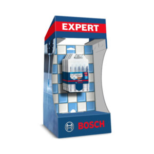 BOSCH EXPERT HEX-9 Csempefúrószár készlet 5 részes (6 db) pultra helyezhető display-ben