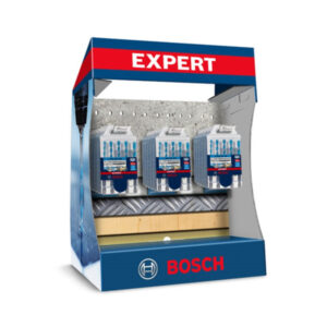 BOSCH EXPERT HEX-9 Univerzális fúrószár készlet 5 részes (18 db) pultra helyezhető display-ben